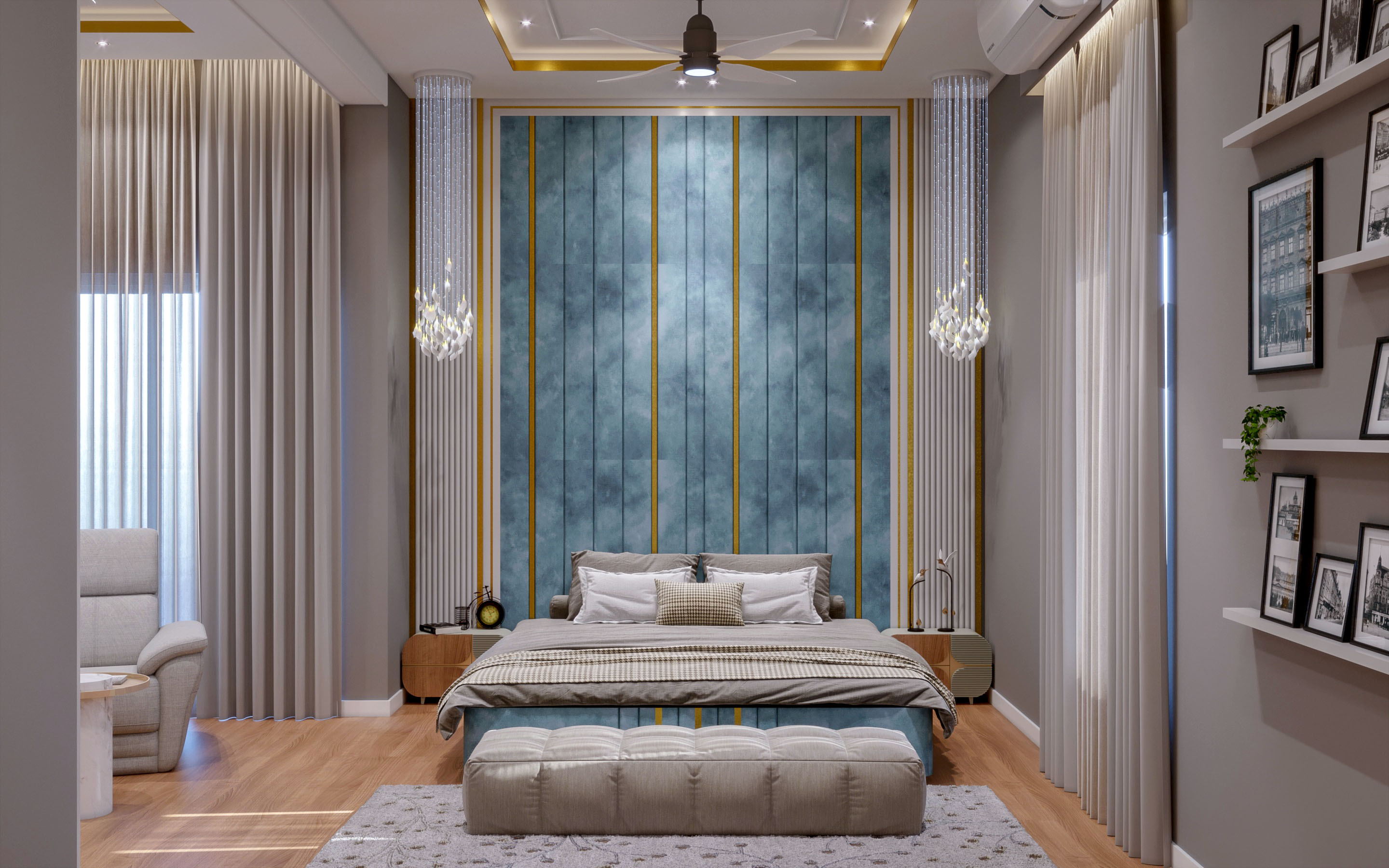 Luxury bedroom
